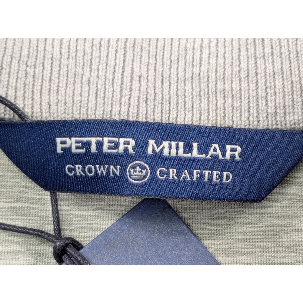 Peter Millar Crown Crafted Navy Quilted Wool Hybrid Jacket Mens XL New - Picture 5 of 14